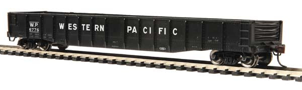MTH 80-72015 HO Scale Western Pacific 70-Ton Mill Gondola Car #6776