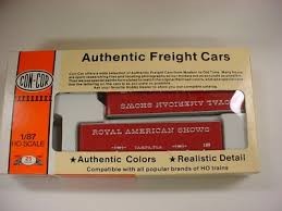 Con-Cor 0004-008128 HO 40' Box Trailer Royal American (Pack of 3)