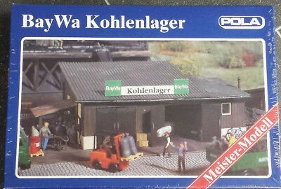 Pola 847 HO Scale BayWa Kohlenlager Building Kit