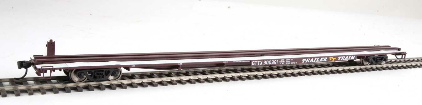 Walthers 910-5518 HO TTX 85' General American G85 Flatcar RTR GTTX #300391