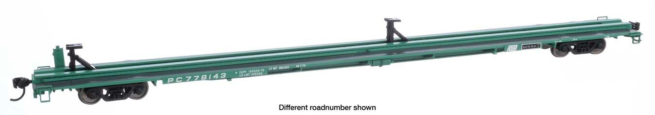 Walthers 910-5560 HO Penn Central 85' General American G85 Flatcar RTR #778118