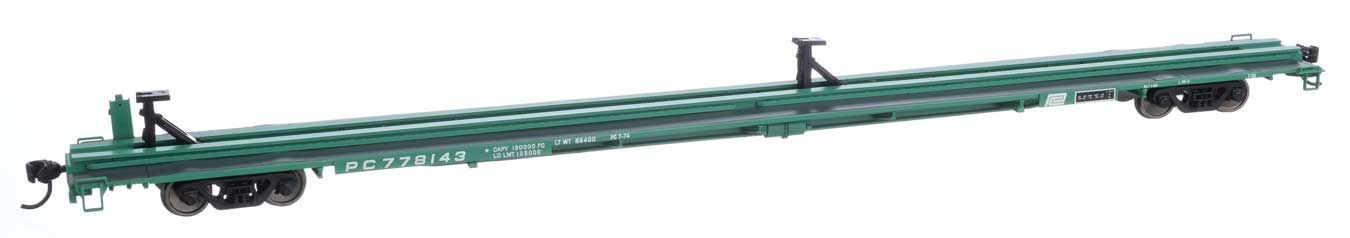 Walthers 910-5562 HO Penn Central 85' General American G85 Flatcar RTR #778143
