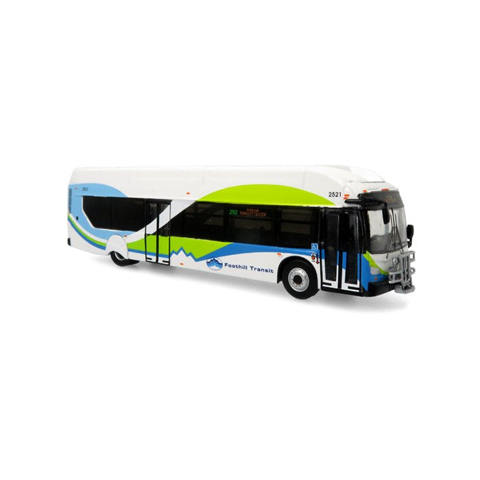 Iconic Replicas 87-0310 HO Foothill NFI Xcelsior XN40 Aerodynamic Transit Bus