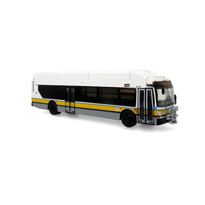 Iconic Replicas 87-0333 HO MBTA Boston NFI Xcelsior XN40 Transit Bus