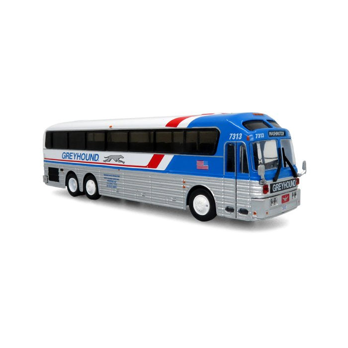 Iconic Replicas 87-0354 HO Greyhound 1980 Eagle Model 10 Coach