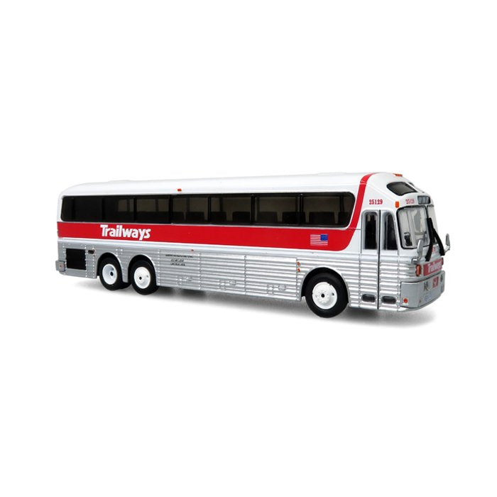 Iconic Replicas 87-0355 HO Trailways 1980 Eagle Model 10 Coach