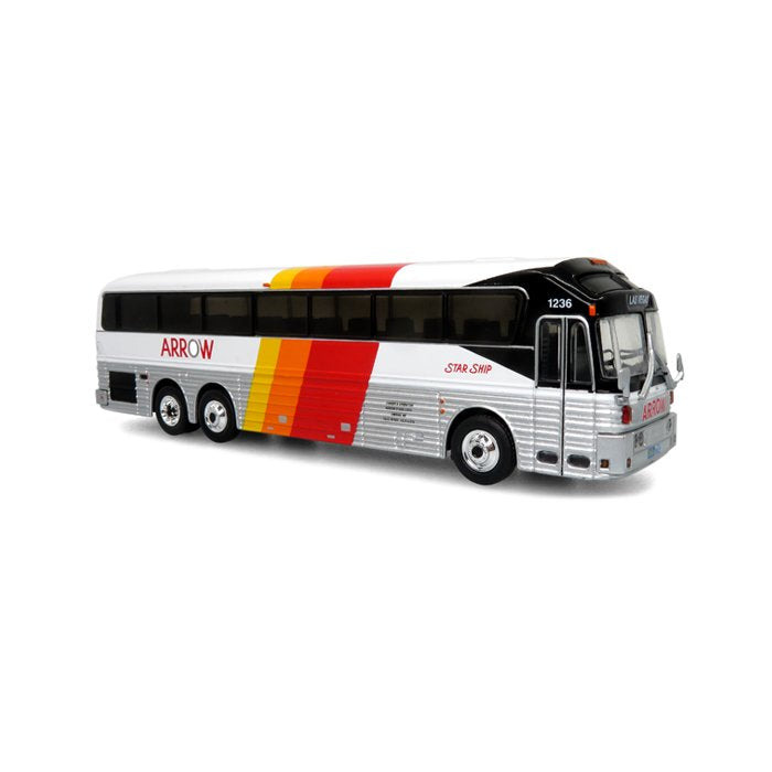 Iconic Replicas 87-0359 HO Arrow Bus Lines 1980 Eagle Model 10 Coach