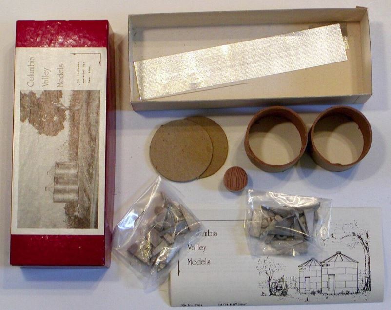 Columbia Valley Models 8704 HO Scale Butler Bins Kit
