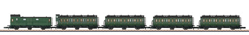 Marklin 87506 Z Scale SNCB Belgian State Railroad Passenger Car Set