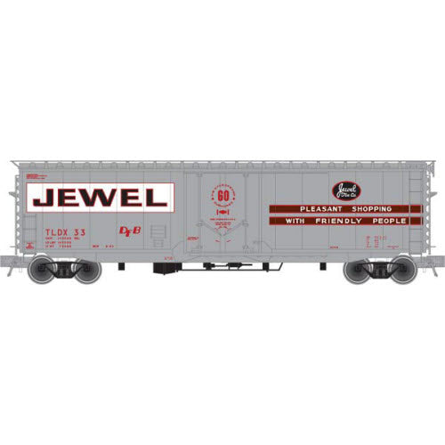 Atlas 8861 O Scale Jewel Tea Co. PS-1 Boxcar Set (3 Rail)