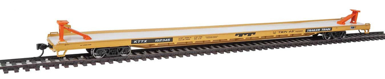 Walthers 910-5720 HO Trailer-Train KTTX 89' Channel Side Flatcar #152345
