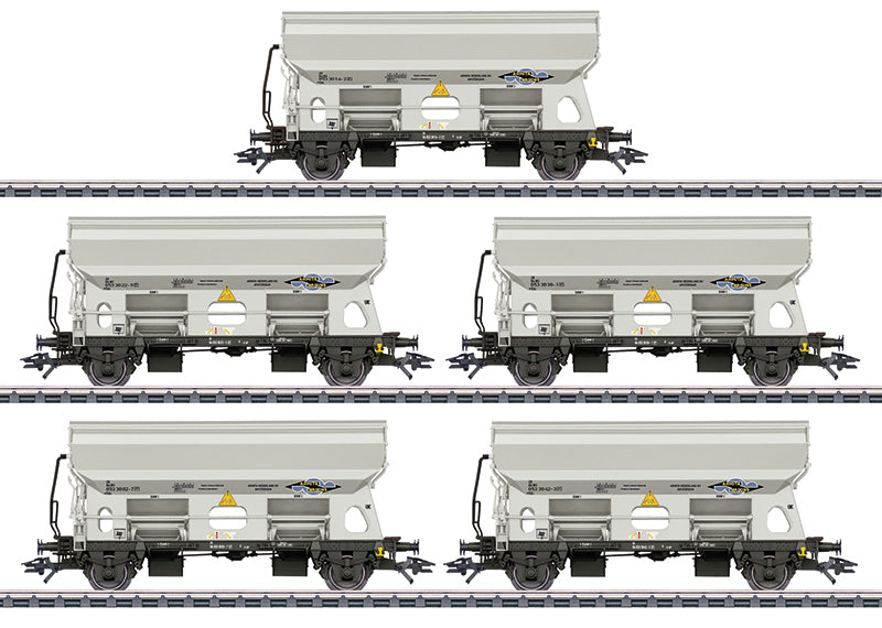 Marklin 46306 HO Dutch State Railways/Armita Hinged Roof Car (Set of 5)