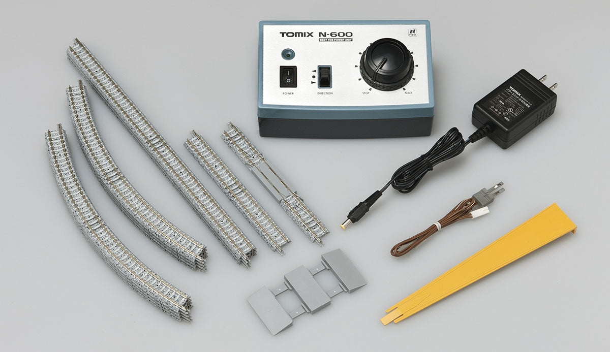 TomyTec 90949 N My Plan LT-PC Oval Track Set with Concrete Ties