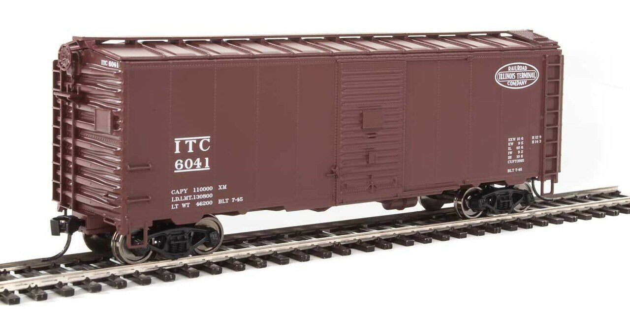 Walthers 910-1339 HO Illinois Terminal 40' AAR 1944 Boxcar #6041