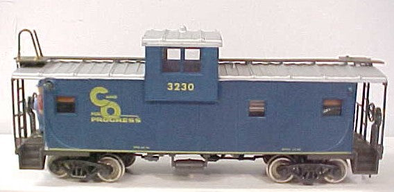 Atlas 3230 Chesapeake & Ohio Blue Caboose (2-Rail)