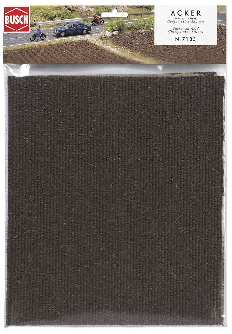 Busch 7183 N Plowed Field Sheet 19 x 11 48 x 28 cm. (Pack of 2)