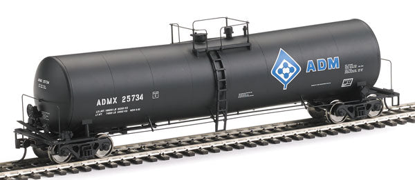 Walthers 920-100233 HO Archer-Daniels-Midland 54' 23,000-Gallon Tank Car #25734