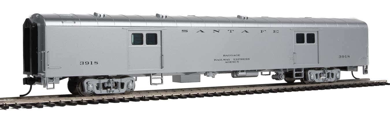 Walthers 920-9640 HO Santa Fe Deluxe Edition 1 74' Baggage Car #3918