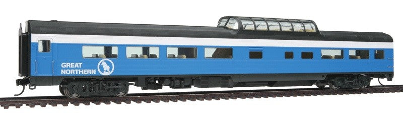 Walthers 920-9077 HO Great Northern Walthers 85' Budd 46 Seat Vista Dome Coach