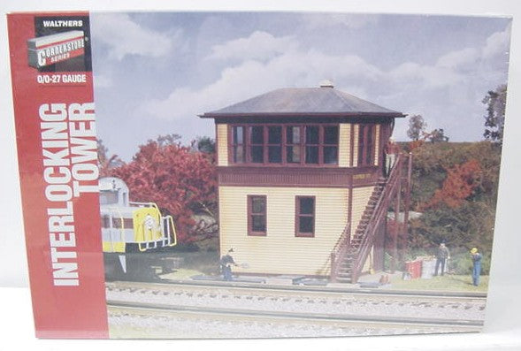 Walthers 933-3309 O/O-27 Interlocking Tower Structure Kit – Trainz