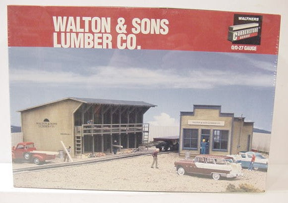 Walthers 933-3313 O Scale Walton and Son's Lumber Co. Model Building Kit
