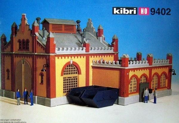 Kibri 9402 HO Diesel Tank Works Villing Building Kit