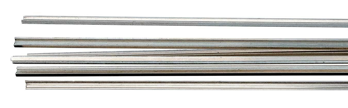 Walthers 948-10000 HO Code 100 36" Nickel Silver Rails (Pack of 17)