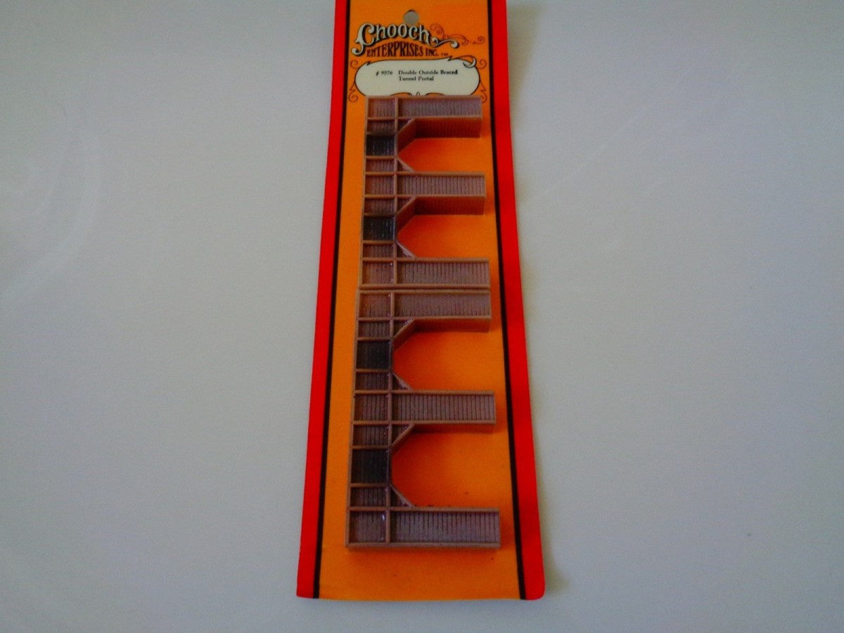 Chooch 9576 N Scale Double Outside Braced Tunnel Portal