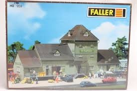 Faller 959 HO Warehouse Central Cooperative Building Kit