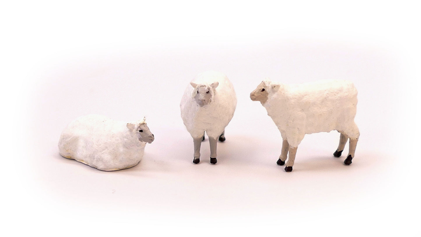 All Scale Miniatures 1600963 N Sheep Figure (Set of 5)