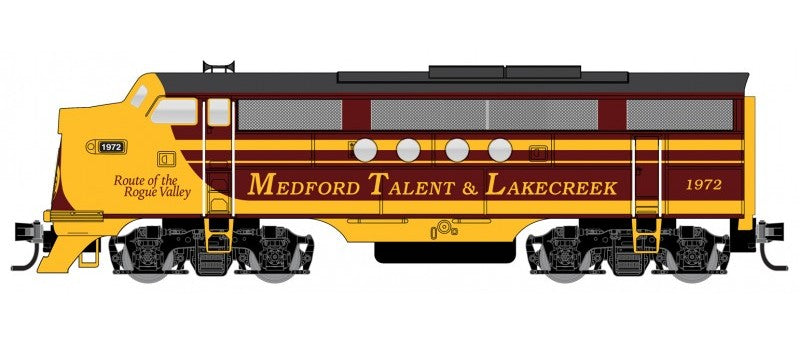 Micro-Trains 98750695 N Medford Talent & Lakecreek Railroad Diesel Locomotive