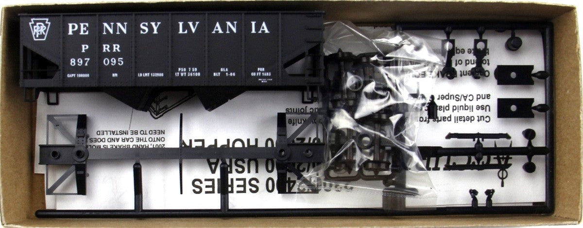 Accurail 2579 HO Pennsylvania Railroad 55-Ton USRA Hopper Kit #2579