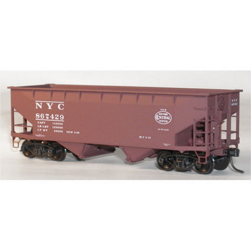 Accurail 7709 HO KIT Offset-side Twin Hopper, NYC