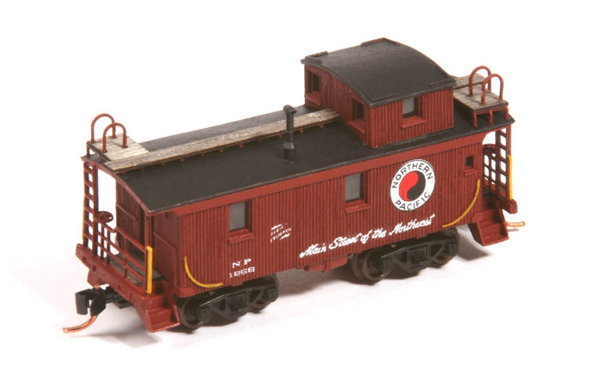 American Model Builders 553 Laser Art Northern Pacific 1200 Caboose N Scale Kit
