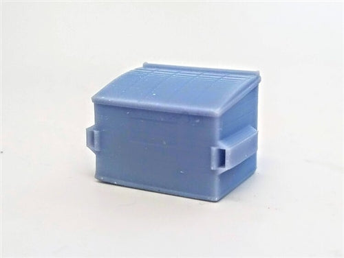 All Scale Miniatures 1601804 N Front Load without Casters Dumpster