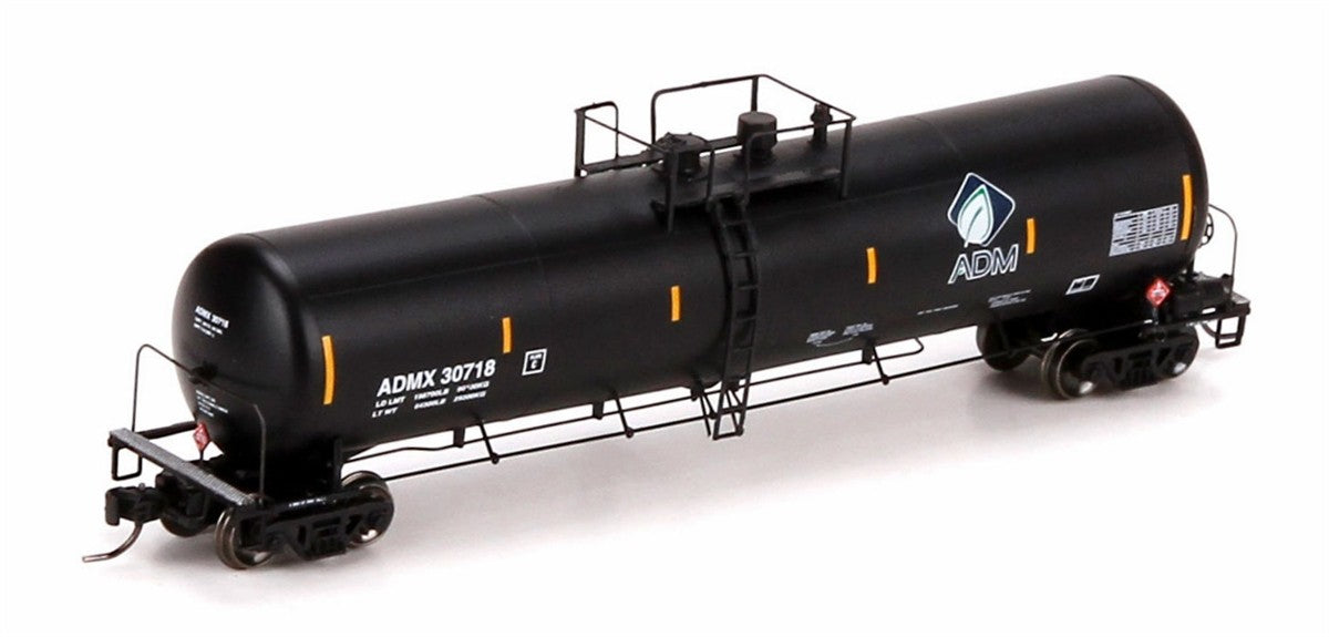 Athearn 24388 N Scale ADM 30,000-Gallon Ethanol Tank Leaf #3 (Set of 3)