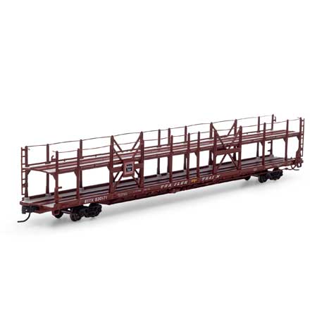 Athearn 15032 N CB&Q/BTTX F89-F Bi-Level Auto Rack #930171