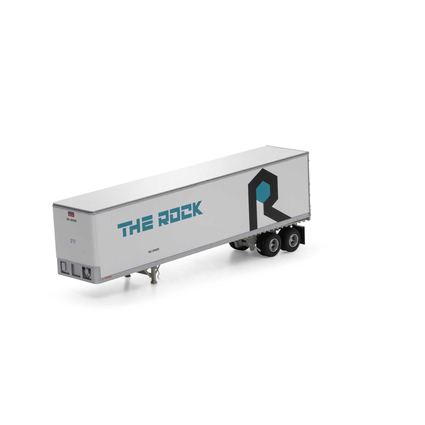 Athearn 16130 HO The Rock/RIZ RTR 40' Fruehauf Z-Van Trailer #209251