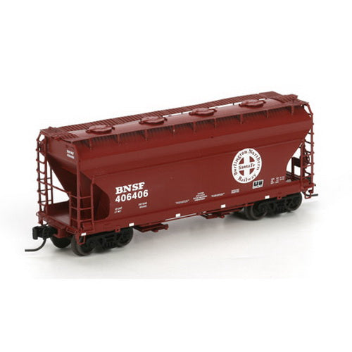Athearn 23338 N Burlington Northern Santa Fe ACF 2970 Covered Hopper #406406