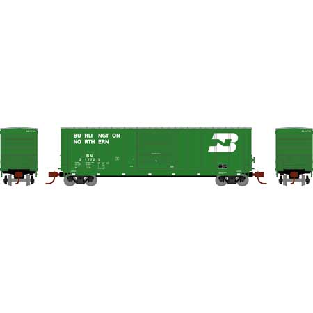 Athearn 2345 N Burlington Northern 50' PS 5277 Boxcar #217725