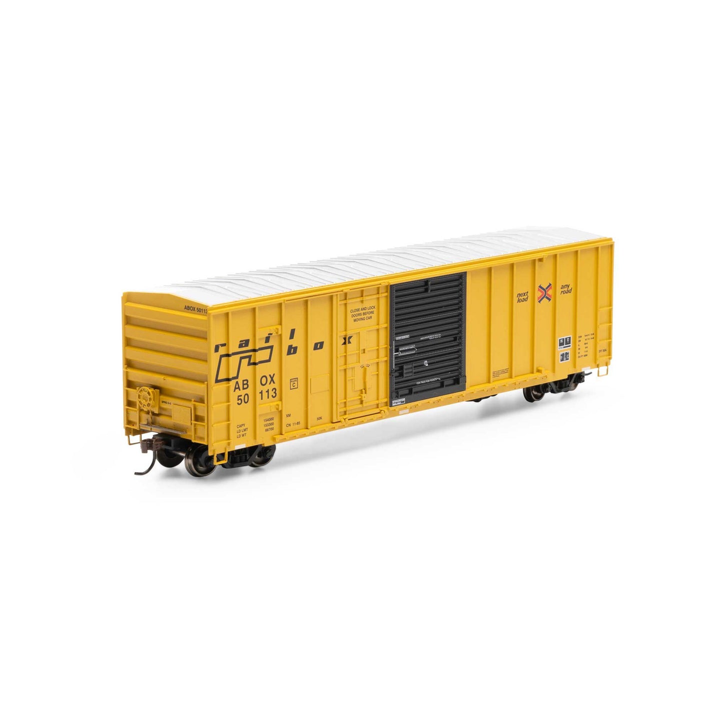 Athearn 26733 HO ABOX Late 50' FMC Combo Door Box Ready-To-Run #50113