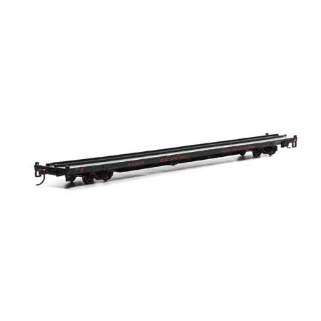 Athearn 27611 HO Brillion & Forest Junction 85' Ready to Run Flat Car #104075