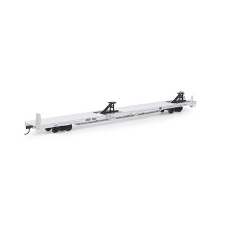 Athearn 27659 HO Santa Fe 85' TOFC Flat Car #89122 - RTR