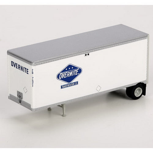 Athearn 29150 HO Overnite 28' Trailer #1 (Set of 2)