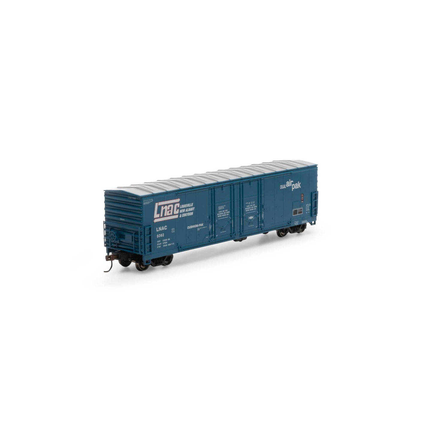 Athearn 67952 HO LNAC 50' Evans Double Plug Door Box Car Ready-To-Run #5062
