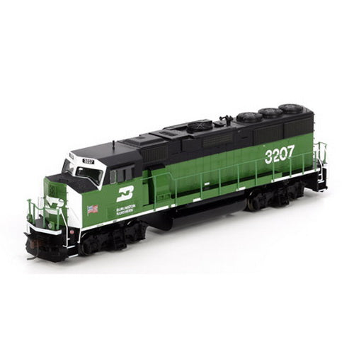 Athearn 88813 HO Burlington Northern Ready to Run GP60M Diesel Locomotive #3207
