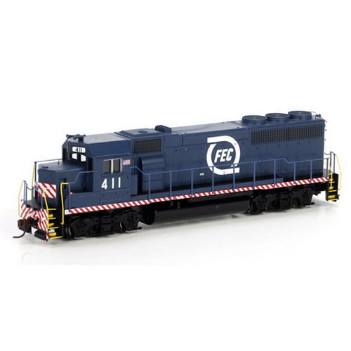 Athearn 89749 HO Florida East Coast Ready to Run GP40-2 Diesel Locomotive #411