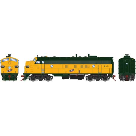 Athearn G19319 HO C&NW FP7A Diesel Locomotive #218