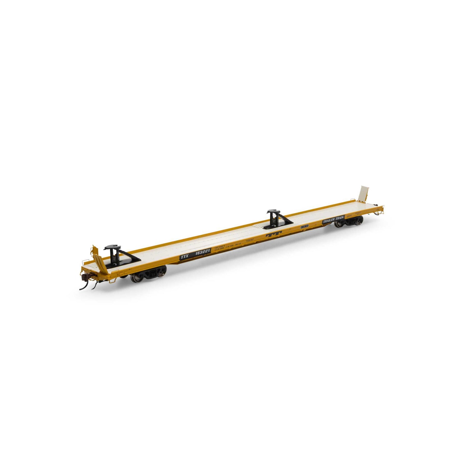 Athearn G69597 HO TTX/Yellow F89-F TOFC Flat Car #153221