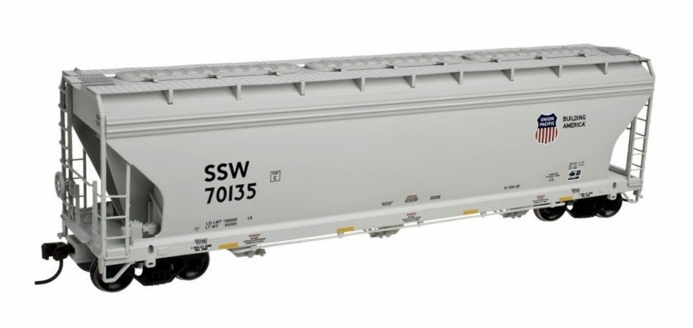 Atlas 20002858 HO Union Pacific "Building America" 4650 Centerflow Hopper #70135